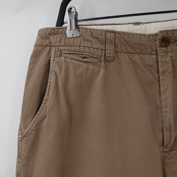 Vintage J crew pants Mens 33 34x29.5 chino flat front casual pockets straight - Picture 2 of 16